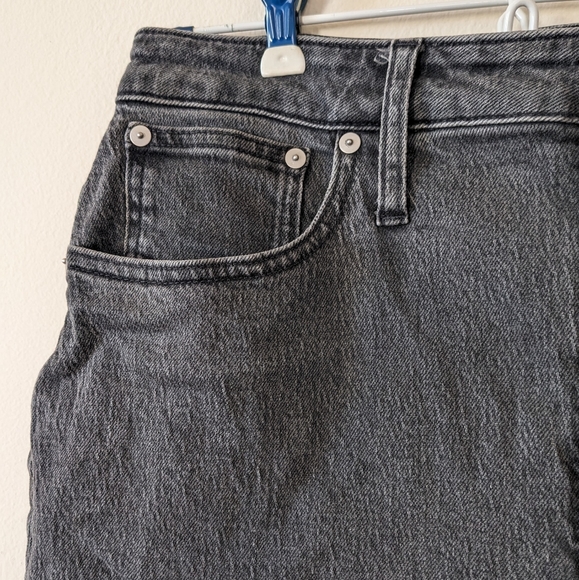 Madewell Gray Curvy Perfect Vintage Jean - Picture 4 of 6